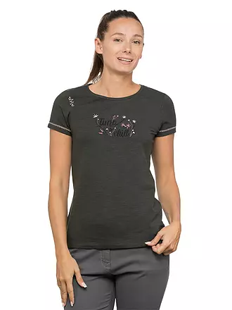 CHILLAZ | T-shirt d'escalade Gandia Out in Nature pour femmes | schwarz